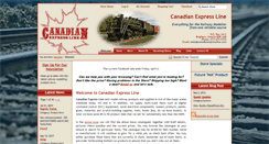 Desktop Screenshot of canadianexpressline.com